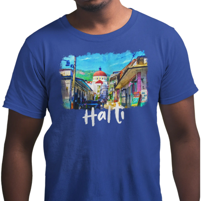 Créolofolie - T-Shirt - T-shirt – Haïti et la grande Ville