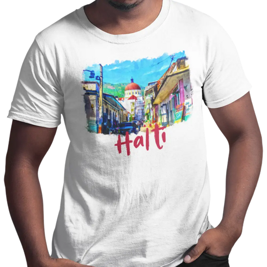 Créolofolie - T-Shirt - T-shirt – Haïti et la grande Ville