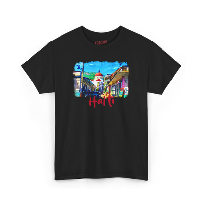 Créolofolie - T-Shirt - T-shirt – Haïti et la grande Ville
