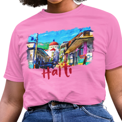 Créolofolie - T-Shirt - T-shirt – Haïti et la grande Ville
