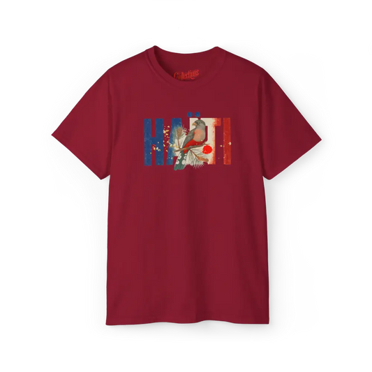 Créolofolie - T-Shirt - T-shirt – Haïti Kanson Wouj