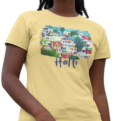 Créolofolie - T-Shirt - T-shirt – Haïti les quartiers