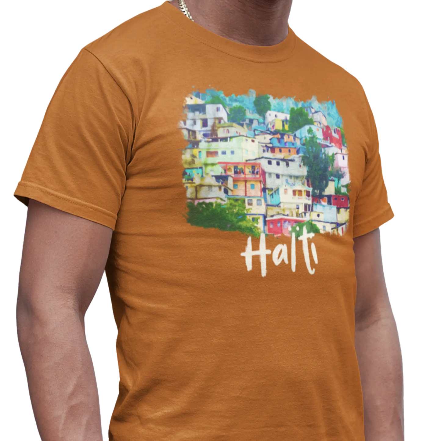 Créolofolie - T-Shirt - T-shirt – Haïti les quartiers