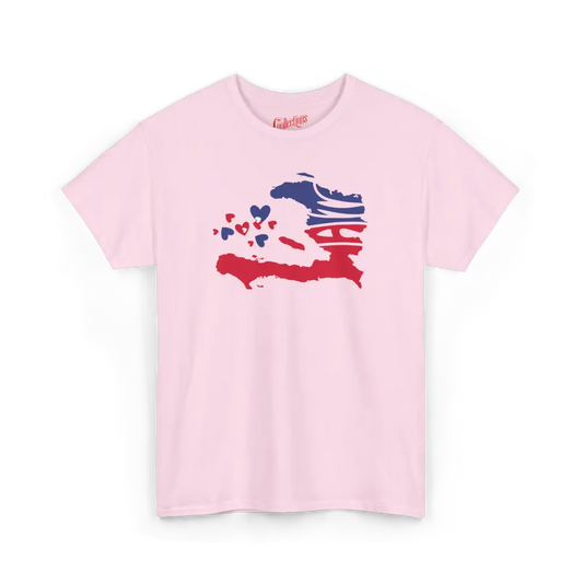 Créolofolie - T-Shirt - T-shirt – Haïti Map Luv