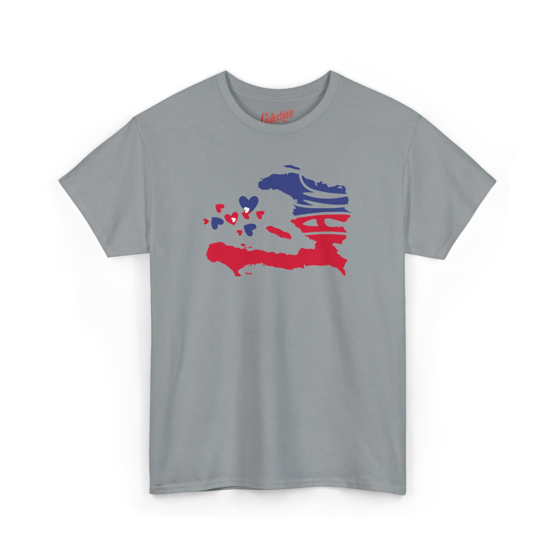 Créolofolie - T-Shirt - T-shirt – Haïti Map Luv