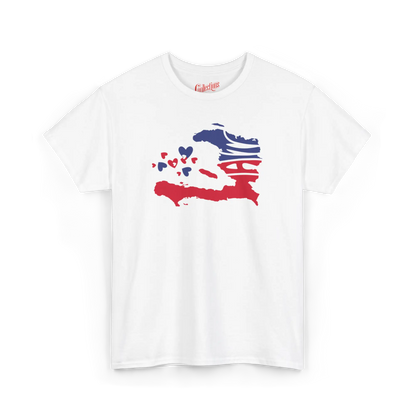 Créolofolie - T-Shirt - T-shirt – Haïti Map Luv