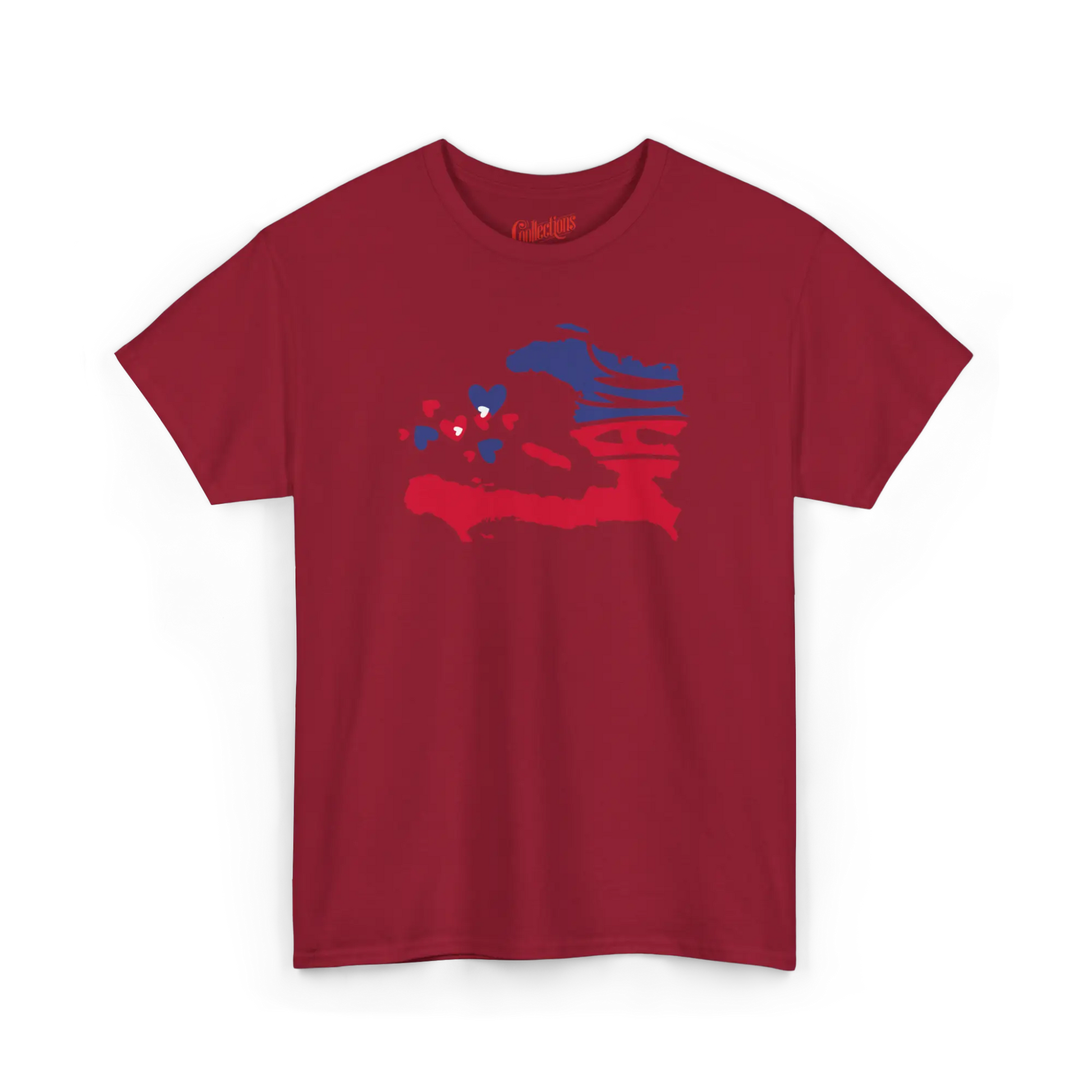 Créolofolie - T-Shirt - T-shirt – Haïti Map Luv