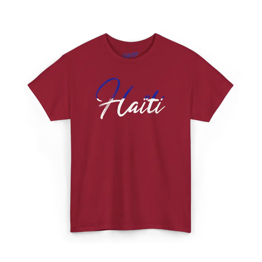Créolofolie - T-Shirt - T-shirt – Haïti Script