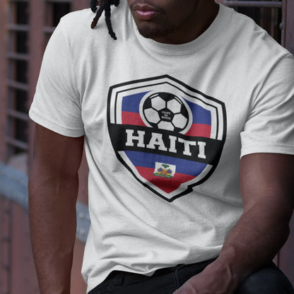 Creolofolie - t-shirt - T-shirt – Haïti Soccer 2026 – Écusson