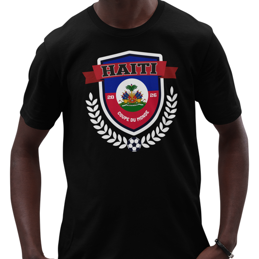 Creolofolie - t-shirt - T-shirt – Haïti Soccer Coupe du Monde 2026