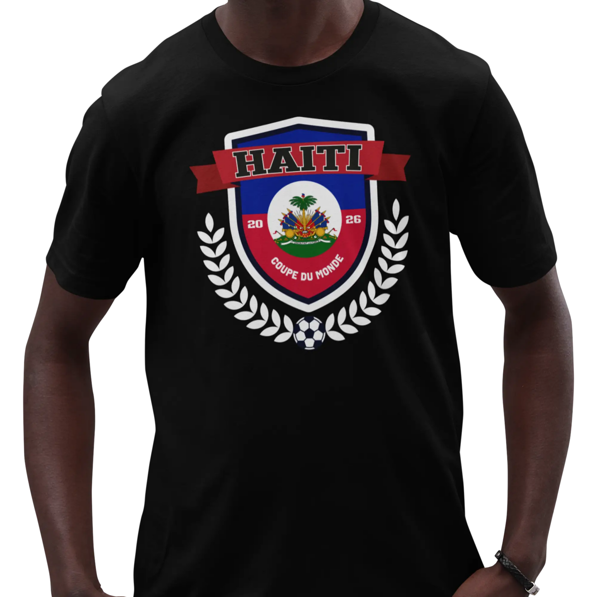 Creolofolie - t-shirt - T-shirt – Haïti Soccer Coupe du Monde 2026