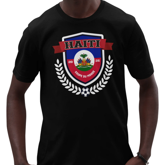 Creolofolie - t-shirt - T-shirt – Haïti Soccer Coupe du Monde 2026