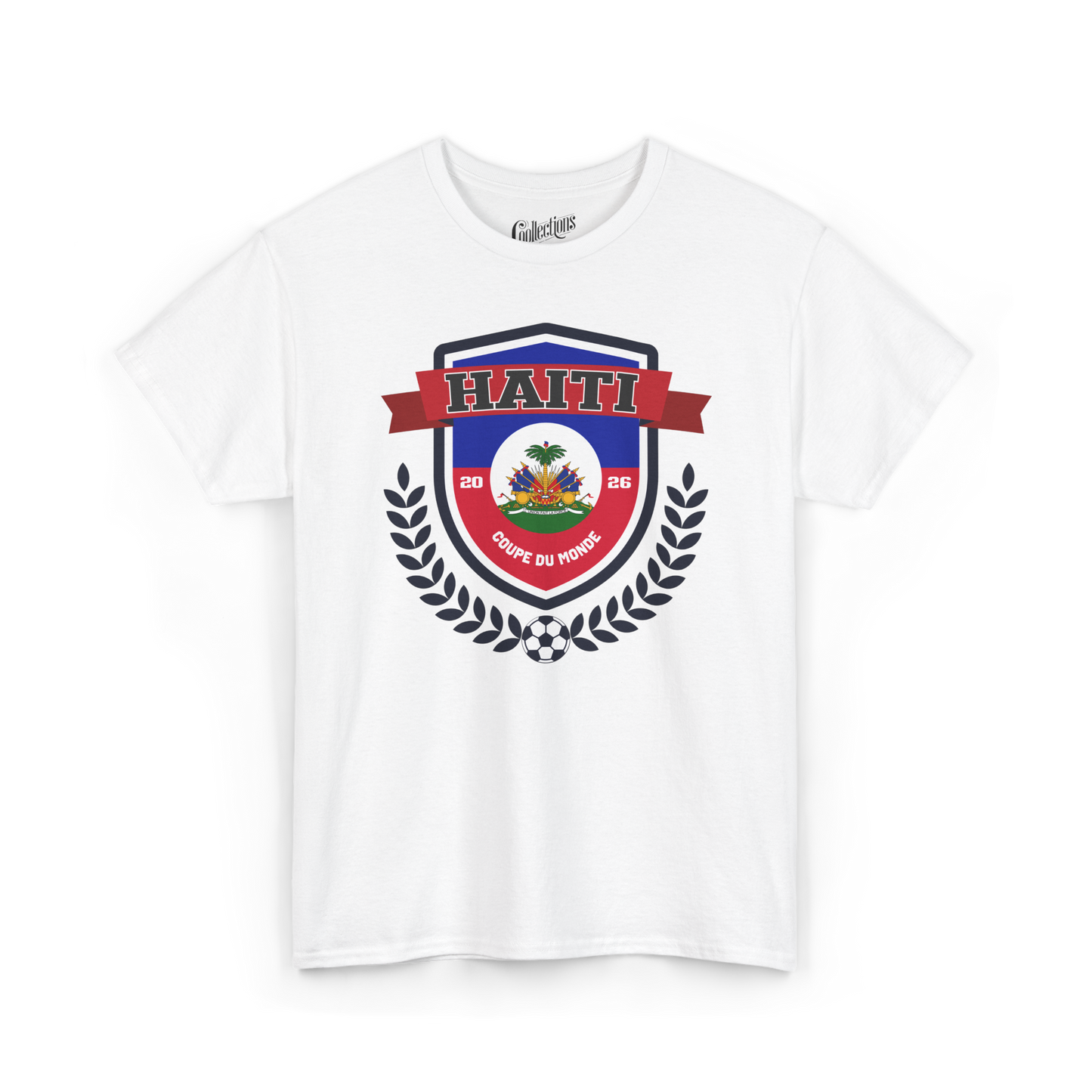 Creolofolie - t-shirt - T-shirt – Haïti Soccer Coupe du Monde 2026