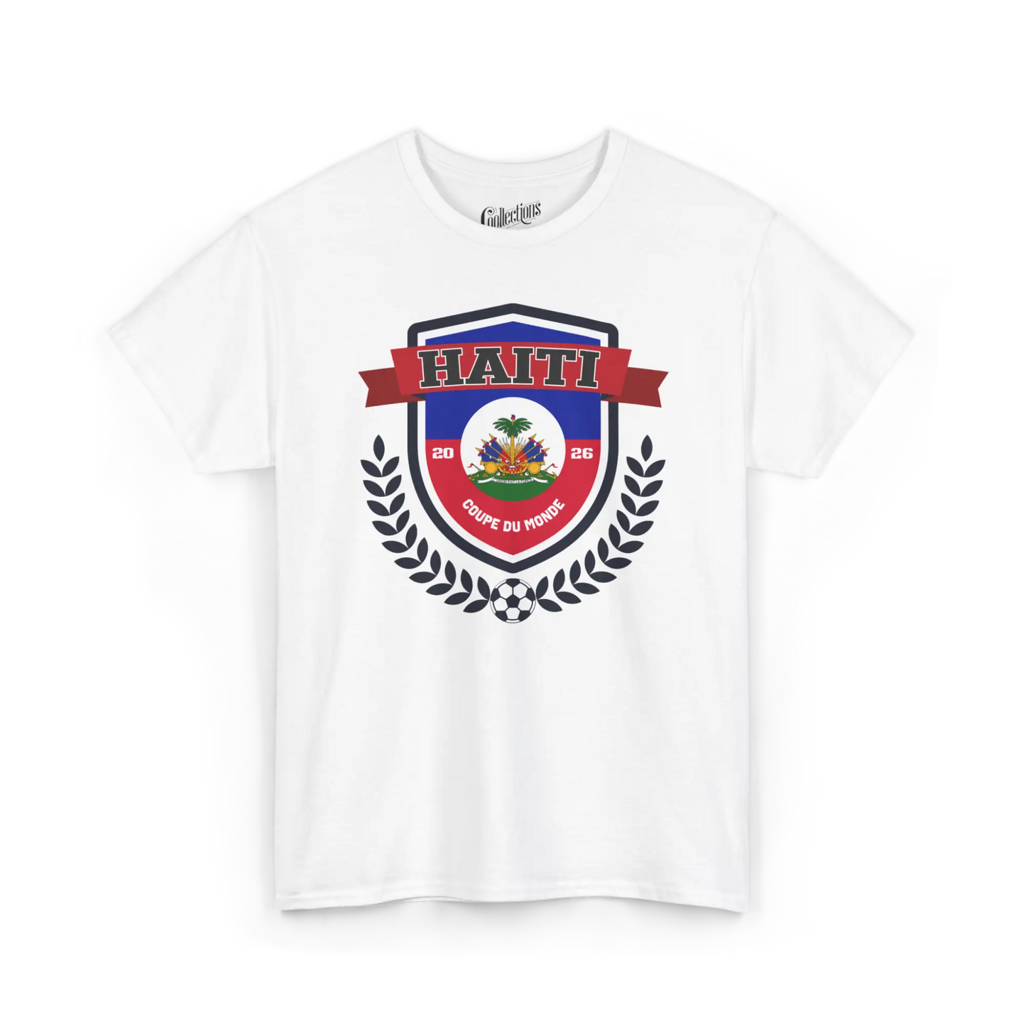Creolofolie - t-shirt - T-shirt – Haïti Soccer Coupe du Monde 2026