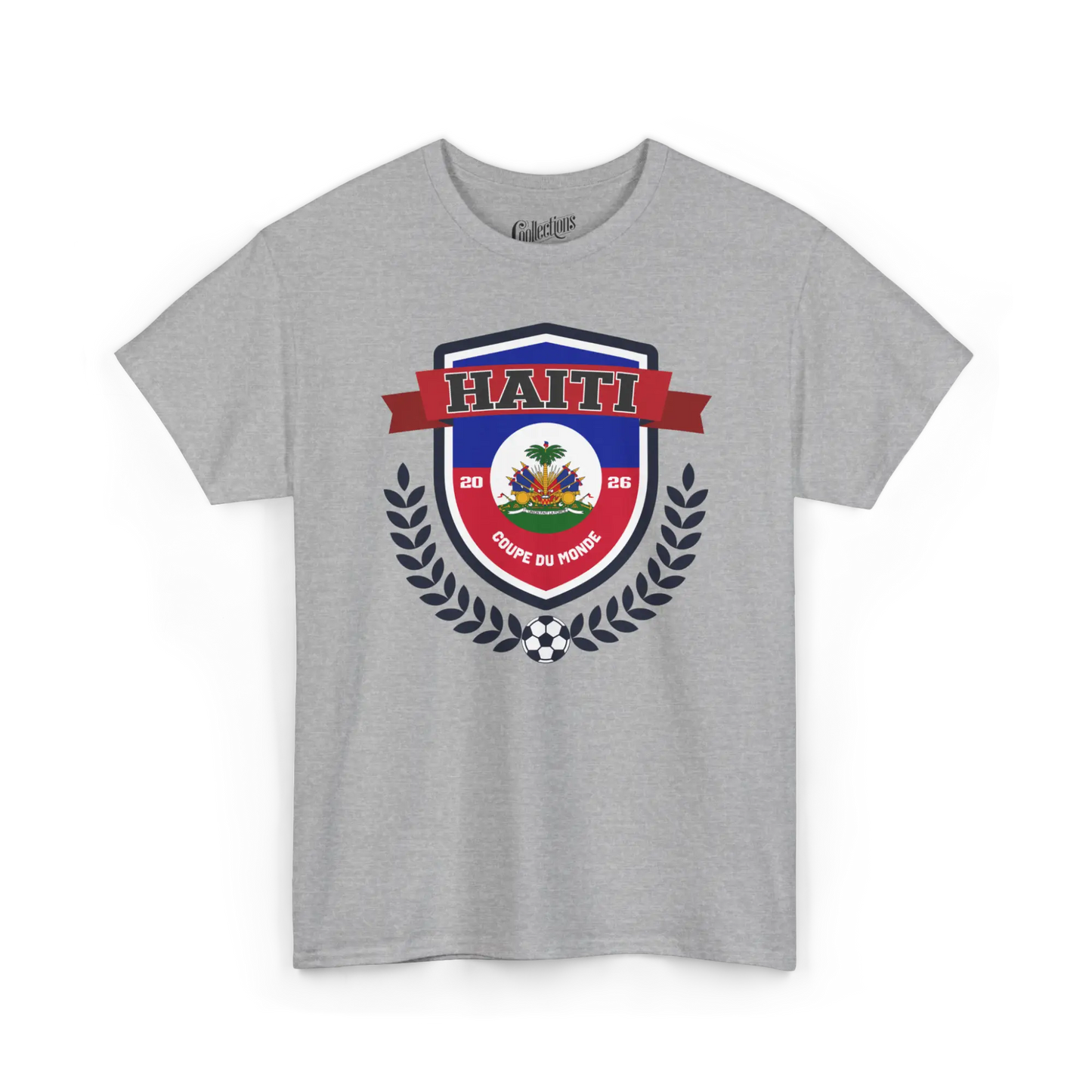 Creolofolie - t-shirt - T-shirt – Haïti Soccer Coupe du Monde 2026