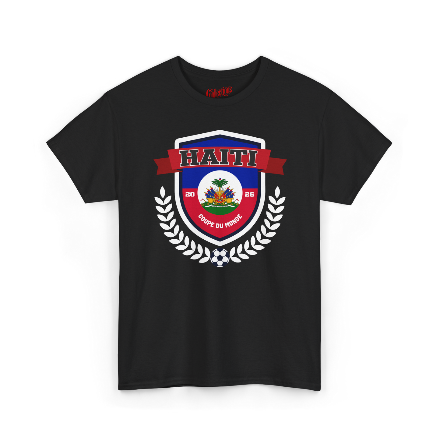 Creolofolie - t-shirt - T-shirt – Haïti Soccer Coupe du Monde 2026