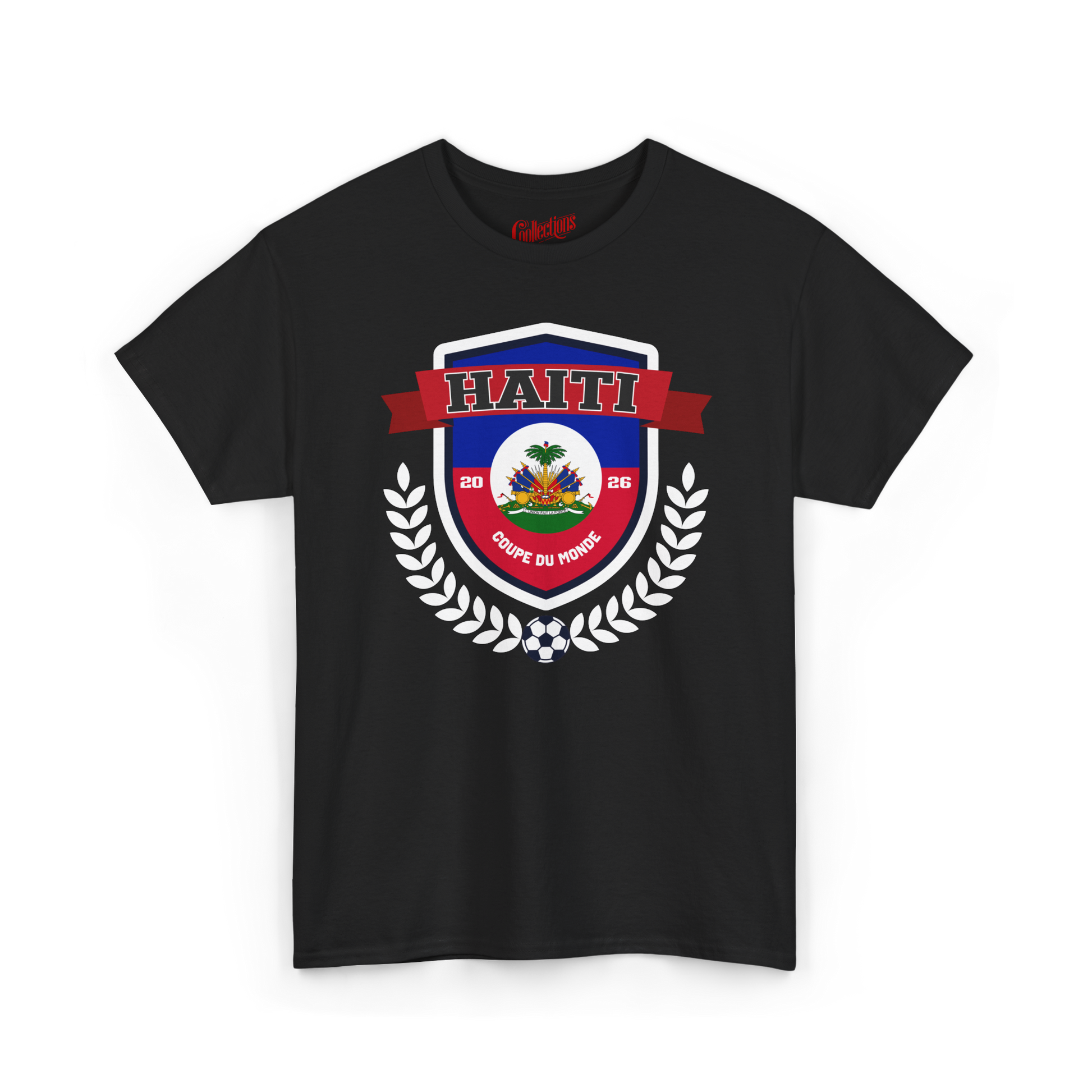 Creolofolie - t-shirt - T-shirt – Haïti Soccer Coupe du Monde 2026