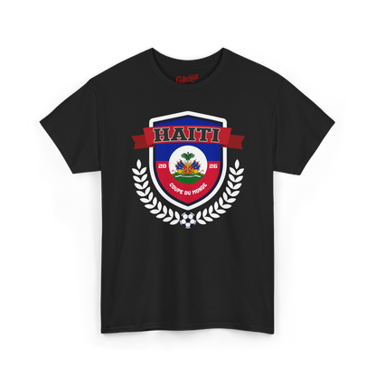 Creolofolie - t-shirt - T-shirt – Haïti Soccer Coupe du Monde 2026