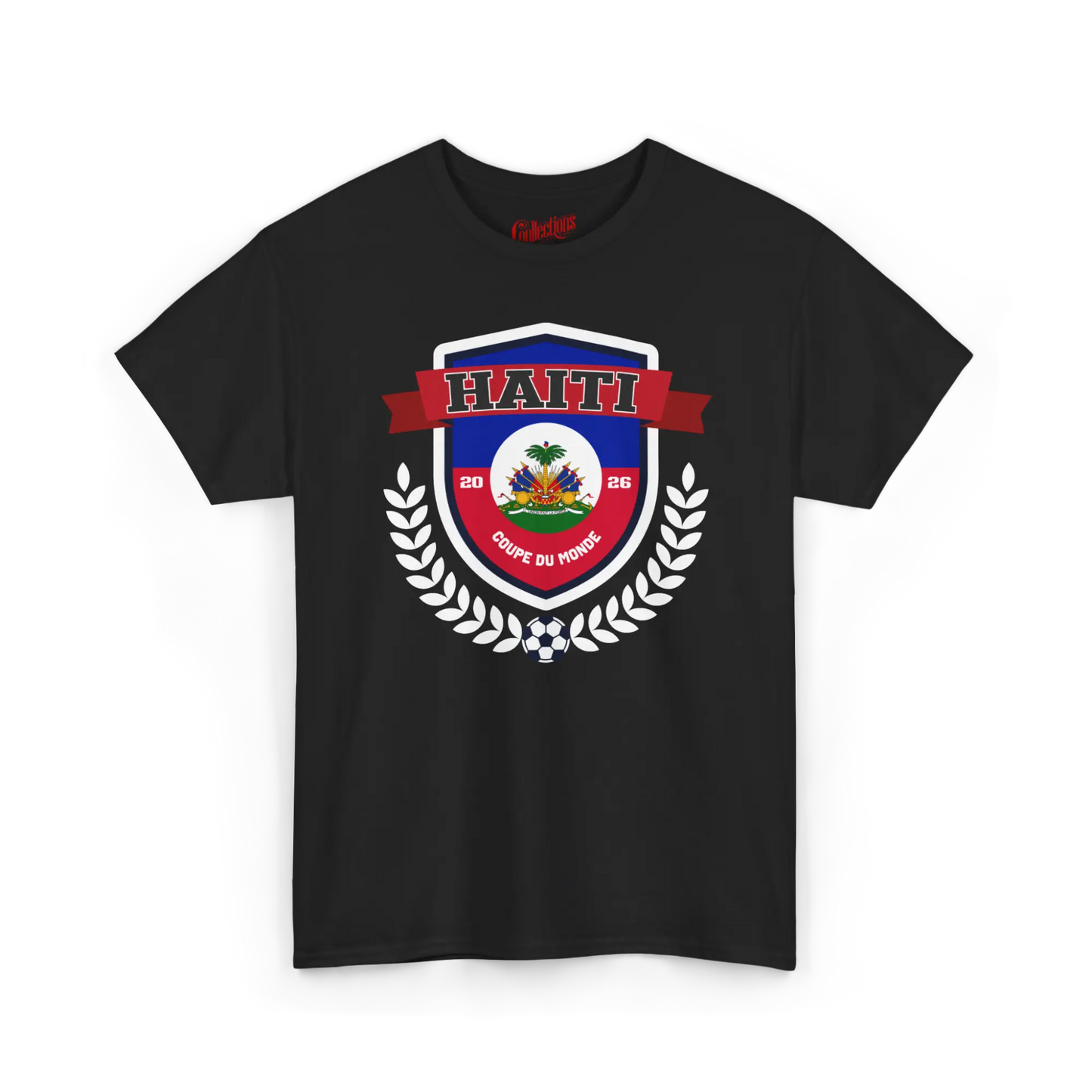 Creolofolie - t-shirt - T-shirt – Haïti Soccer Coupe du Monde 2026