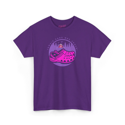 #camping - T-Shirt - T-shirt - Jamais sans mes crocs