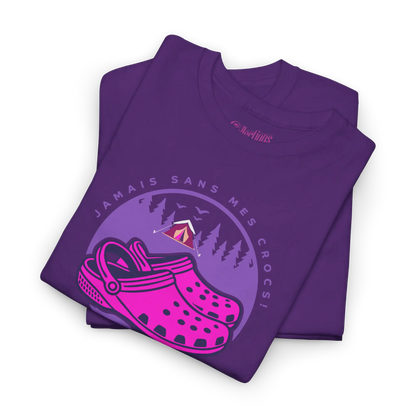#camping - T-Shirt - T-shirt - Jamais sans mes crocs