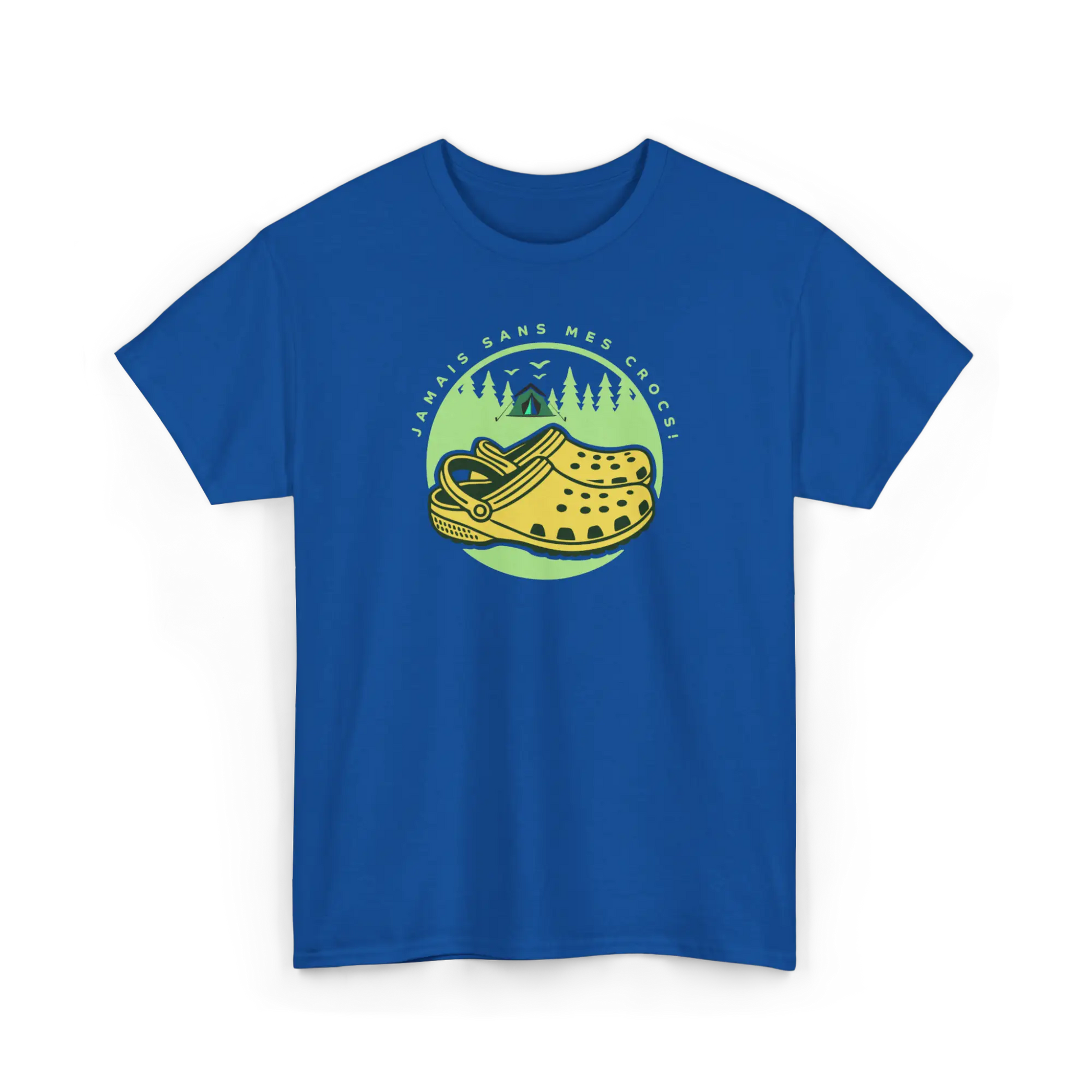 #camping - T-Shirt - T-shirt - Jamais sans mes crocs