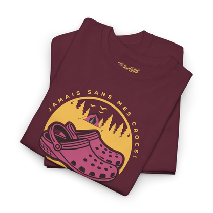 #camping - T-Shirt - T-shirt - Jamais sans mes crocs