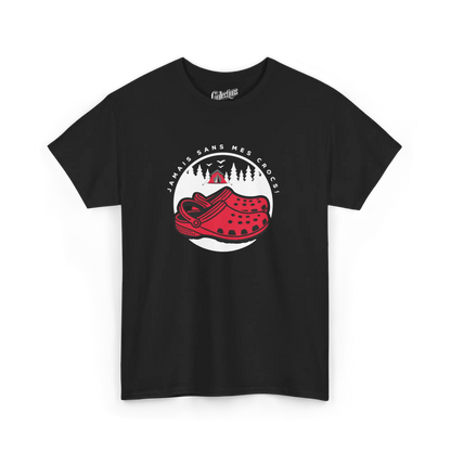 #camping - T-Shirt - T-shirt - Jamais sans mes crocs