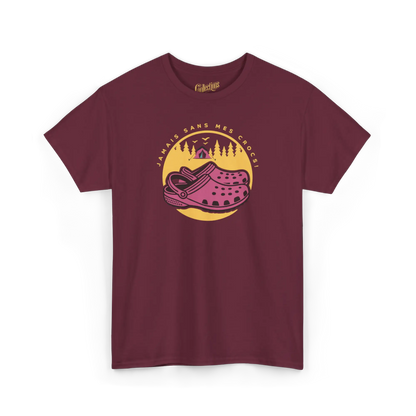 #camping - T-Shirt - T-shirt - Jamais sans mes crocs