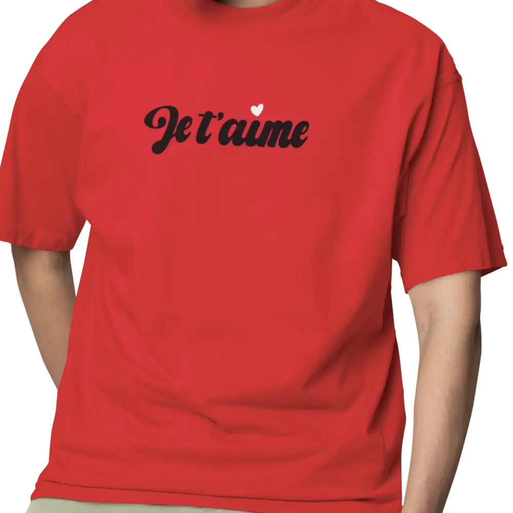 Saint-Valentin - T-Shirt - T-shirt - Je t’aime