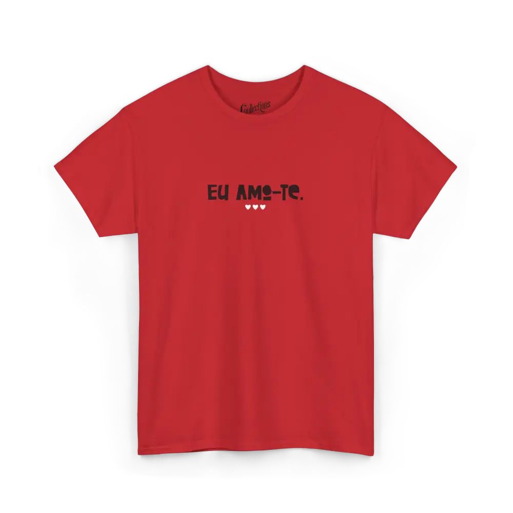 Saint-Valentin - T-Shirt - T-shirt - Je t’aime ’Eu amo-te’ - Portugais