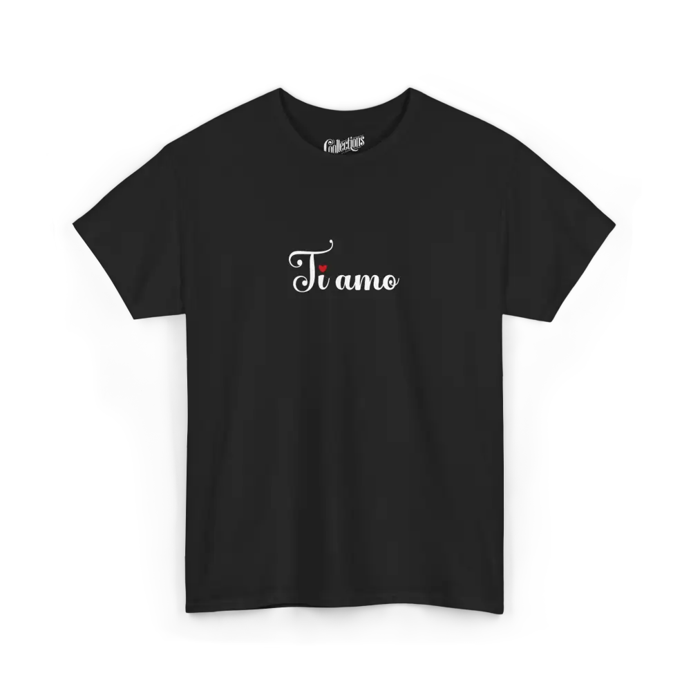 Saint-Valentin - T-Shirt - T-shirt - Je t’aime ’Ti amo’ - Italien