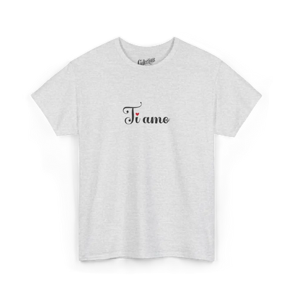 Saint-Valentin - T-Shirt - T-shirt - Je t’aime ’Ti amo’ - Italien