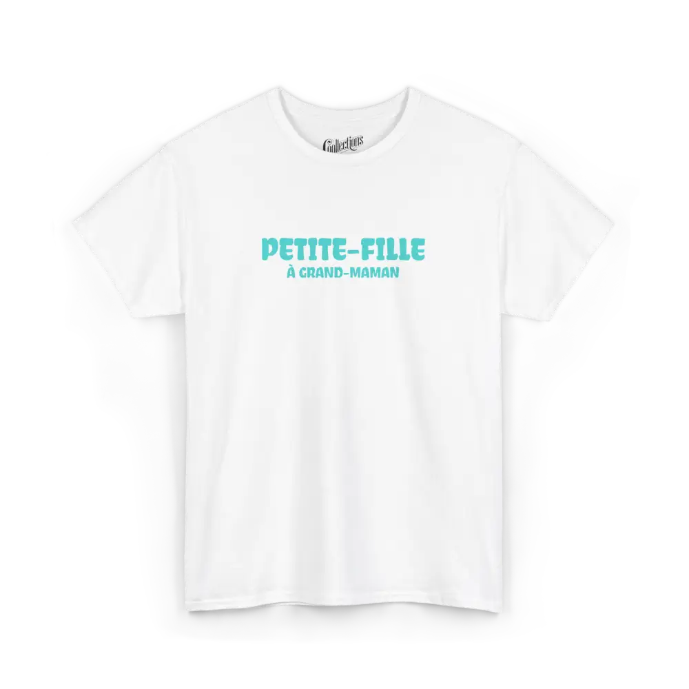Jeunes - T-Shirt - T-shirt - Jeunes - Petite-fille à grand-maman - Blanc / XS (4-6 ans)
