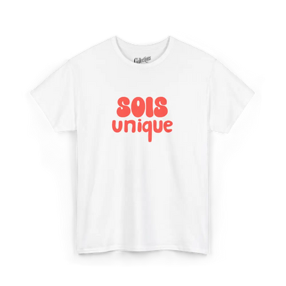 Jeunes - T-Shirt - T-shirt - Jeunes - Sois Unique - Blanc / XS (4-6 ans)