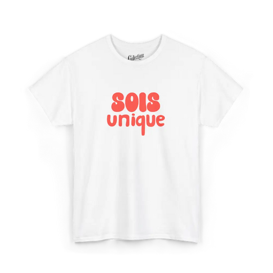 Jeunes - T-Shirt - T-shirt - Jeunes - Sois Unique - Blanc / XS (4-6 ans)
