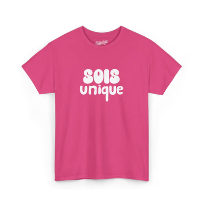 Jeunes - T-Shirt - T-shirt - Jeunes - Sois Unique - Fleur exotique / XS (4-6 ans)