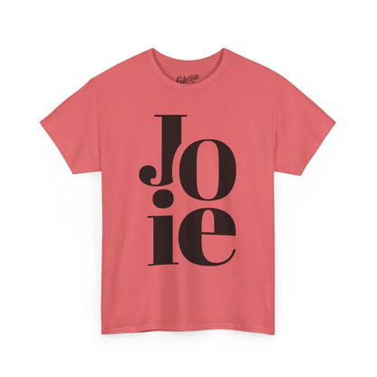 Mot Pour Mot - T-Shirt - T-shirt - Joie - Corail / S / M