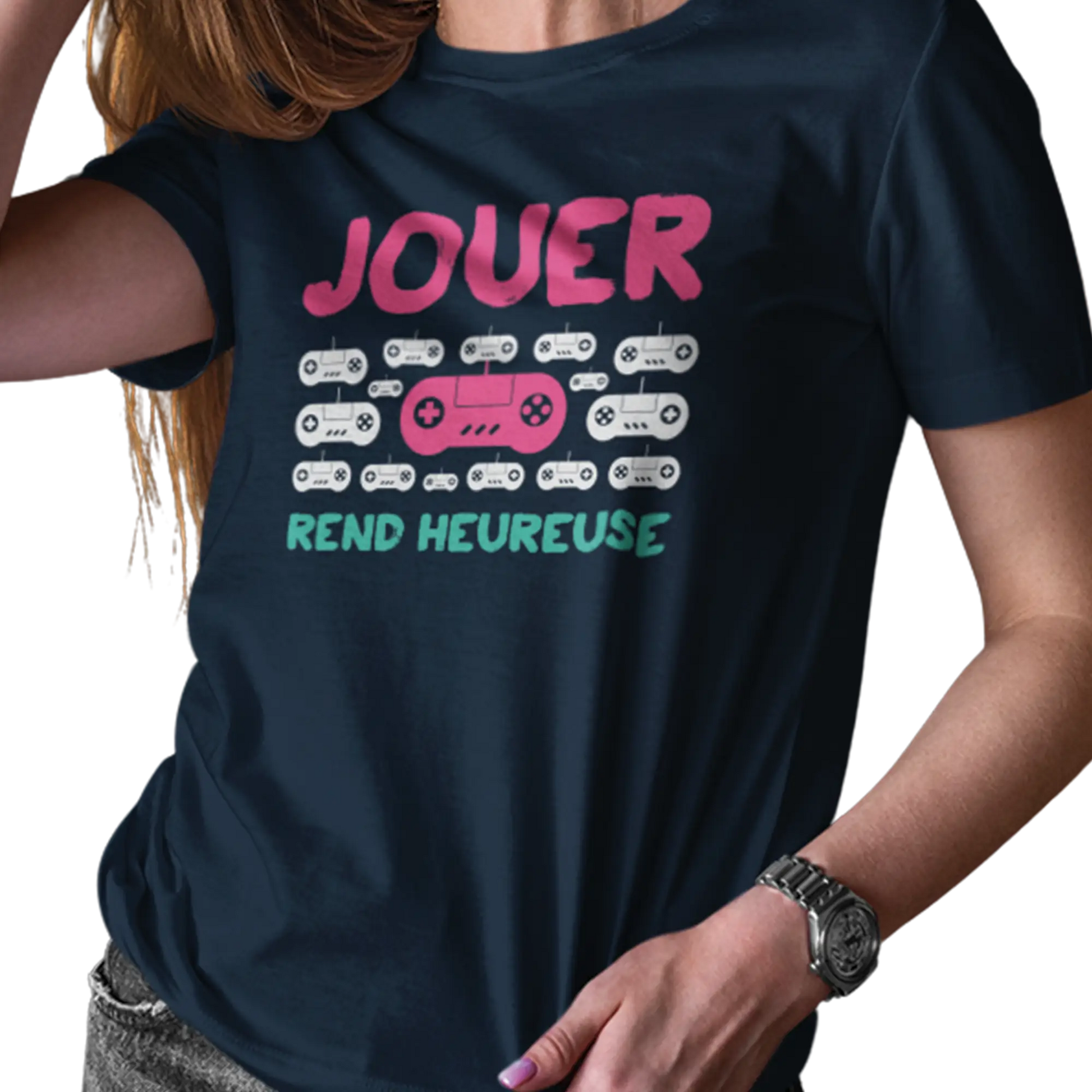 Gameur - T-Shirt - T-shirt - Jouer rend heureuse