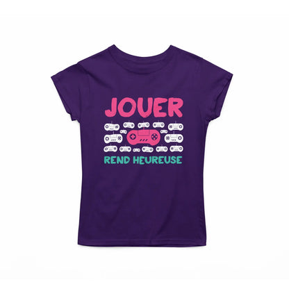 Gameur - T-Shirt - T-shirt - Jouer rend heureuse