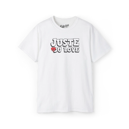 Mot Pour Mot - T-Shirt - T-shirt – Juste du Love - Blanc / S / M