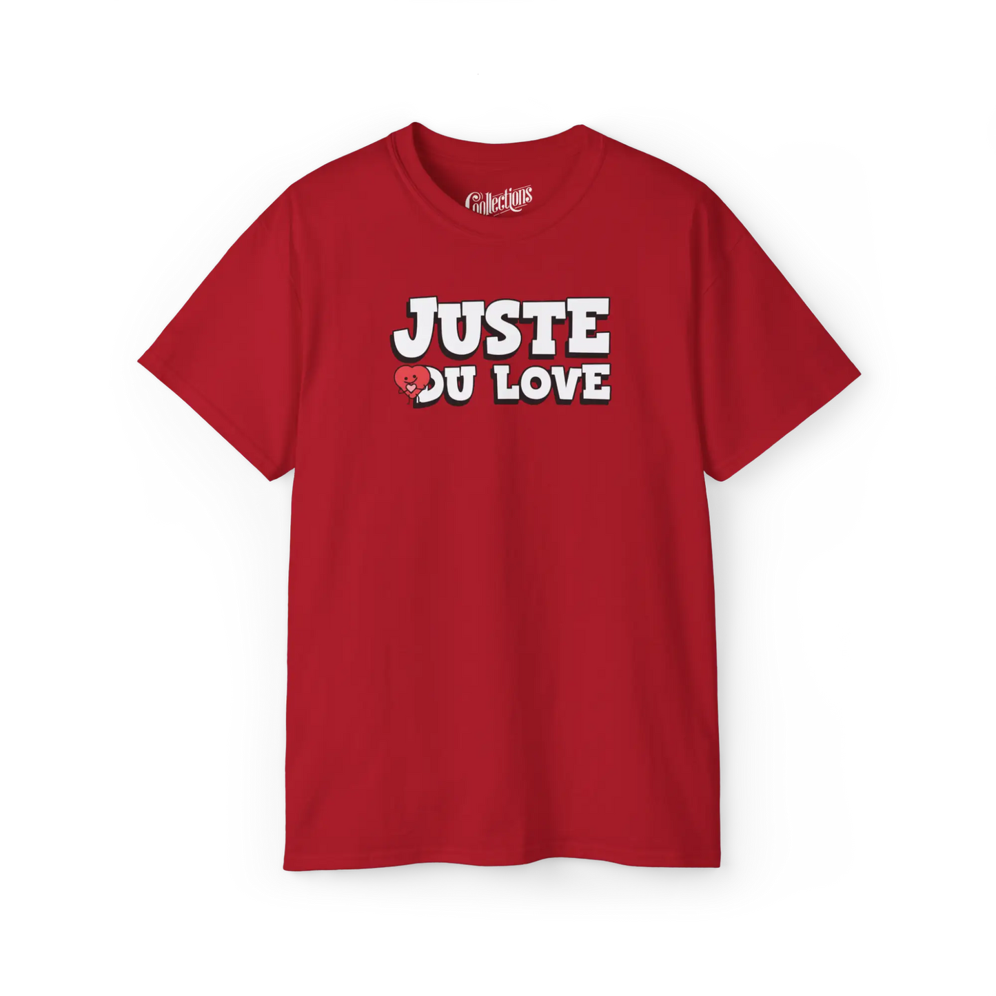 Mot Pour Mot - T-Shirt - T-shirt – Juste du Love - Cardinal / S / M