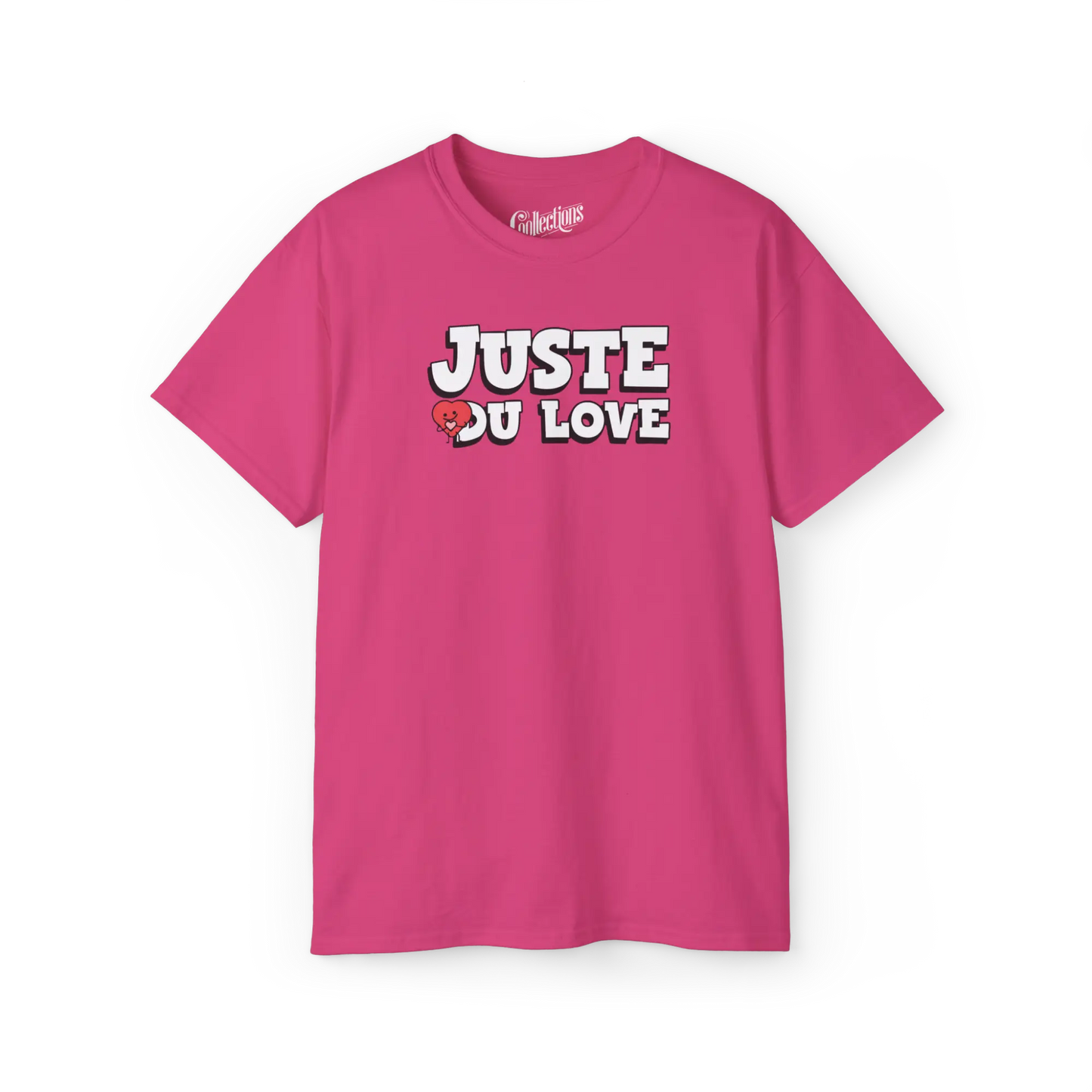 Mot Pour Mot - T-Shirt - T-shirt – Juste du Love - Fleur exotique / S / M