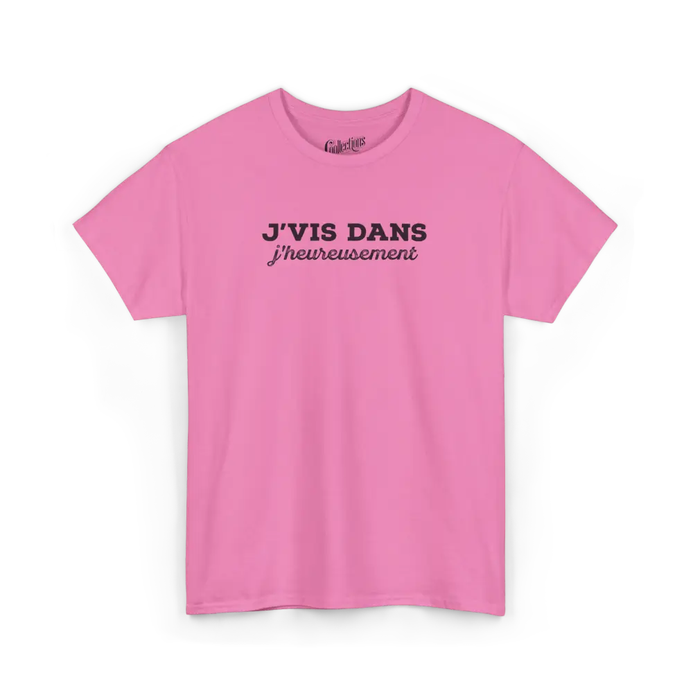Mot Pour Mot - T-Shirt - T-shirt – J’vis dans J’Heureusement - Azalée / S / M