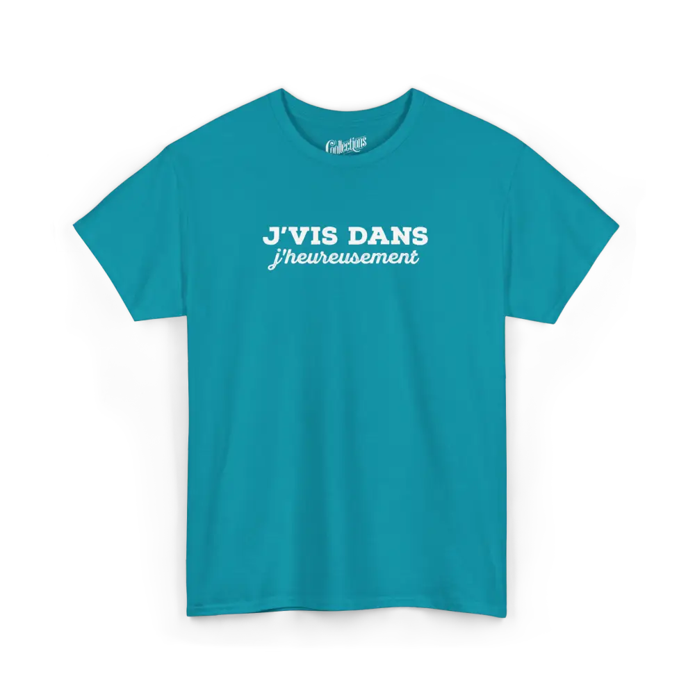 Mot Pour Mot - T-Shirt - T-shirt – J’vis dans J’Heureusement - Tropical / S / M