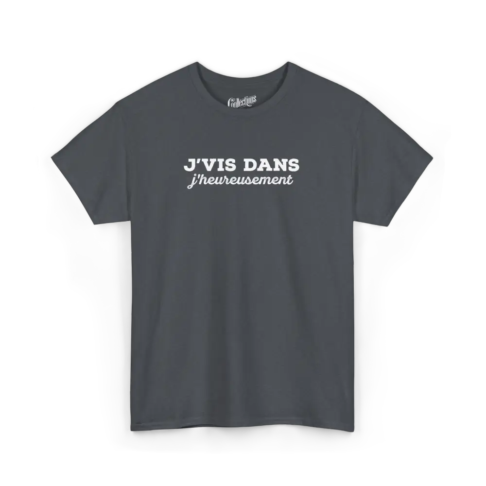 Mot Pour Mot - T-Shirt - T-shirt – J’vis dans J’Heureusement - Tweed / S / M