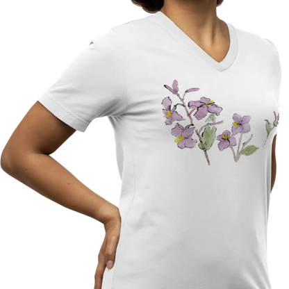Kyoto Fleurs - T-Shirt - T-shirt - Kyoto - Fleurs Sauvages - Roses par Kumiko