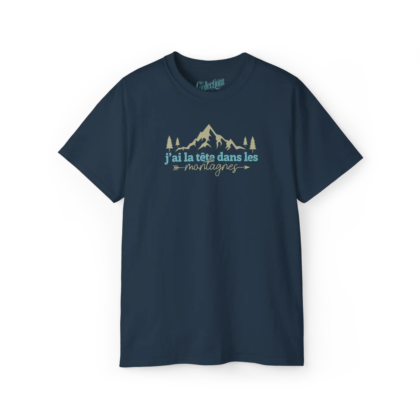 #camping - T-Shirt - T-Shirt - La tête dans les montagnes
