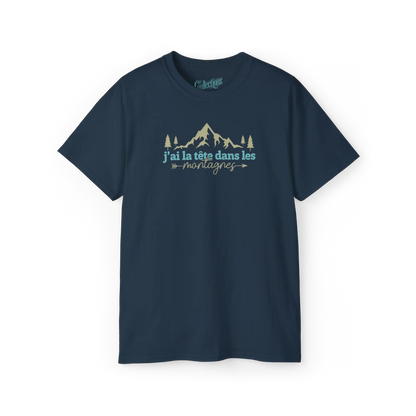 #camping - T-Shirt - T-Shirt - La tête dans les montagnes