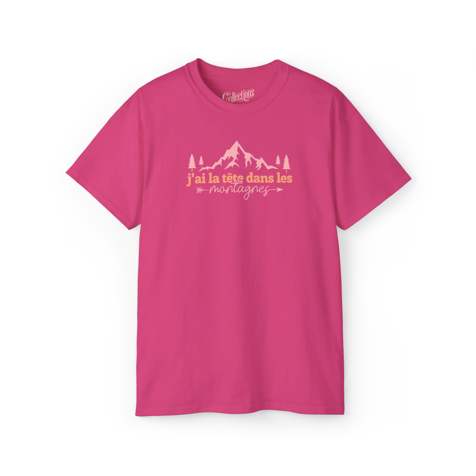 #camping - T-Shirt - T-Shirt - La tête dans les montagnes